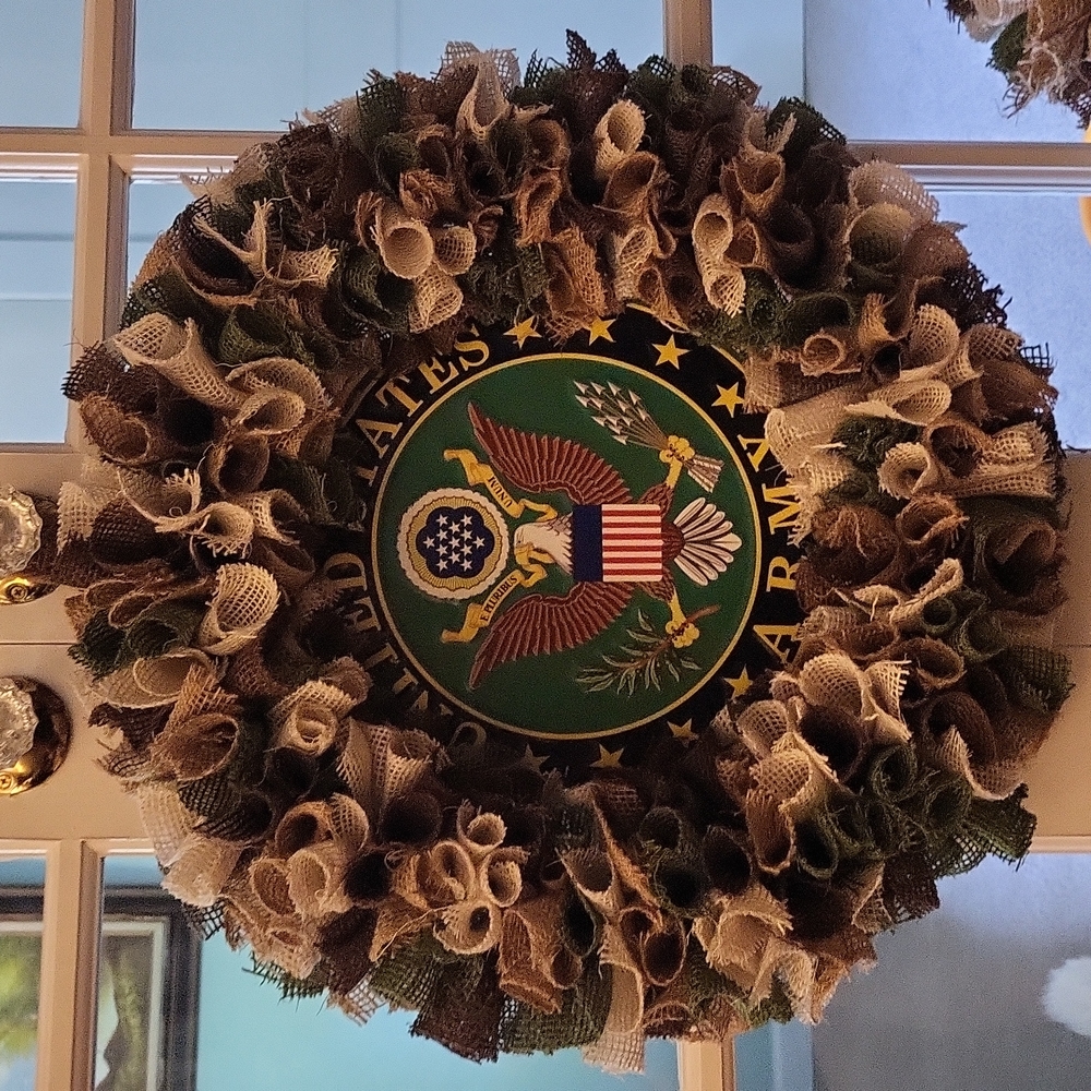 Army wreath